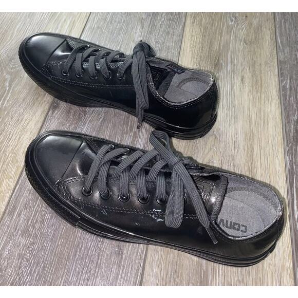 Converse Chuck Taylor All Star Sneaker Shoes Black Pearl 553271C Womens Size 7 - Picture 6 of 11